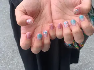 ネイル うるま市サロン Yuko Izawaのネイルデザイン