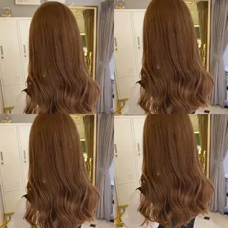 セミロング カラー ヘアアレンジ ekolu北梅田店所属・梅田中崎町髪質改善 /オキヒロト/エコルのヘアスタイル