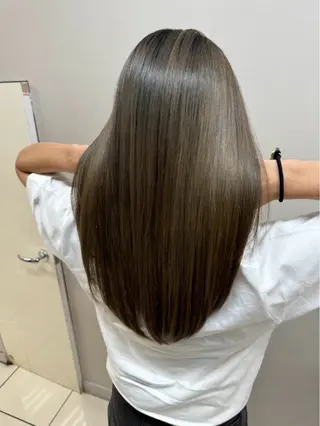 ロング ホッチ・美髪矯正✂︎ 髪質改善tr✂︎のヘアスタイル