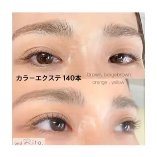 マツエク・マツパ and Rita 蒲生店所属・andRita蒲生店 kanouのマツエク・マツパデザイン