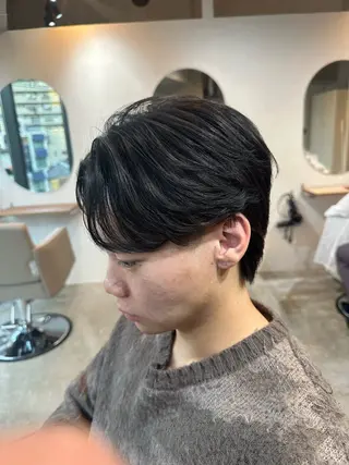 パーマ メンズ 梅田中崎町メンズ 美容師ユースケのヘアスタイル