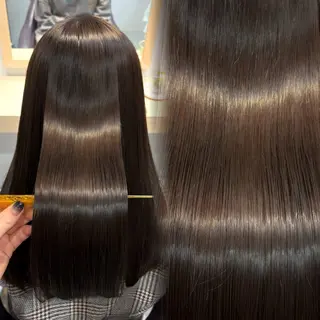 ロング カラー パーマ 透明感/チョコカラー 💍TAMA💍のヘアスタイル