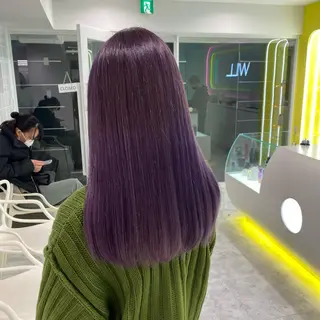 ロング カラー パーマ ヘアアレンジ メンズ キッズ ネイル マツエク・マツパ アイブロウ Lumo所属・💖横浜ブリーチなし 💖MIHOのヘアスタイル