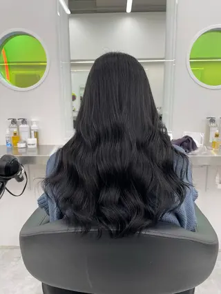 ロング カラー ヘアアレンジ salowin新宿East3階所属・艶美髪/髪質改善 /縮毛矯正/木元渓太のヘアスタイル