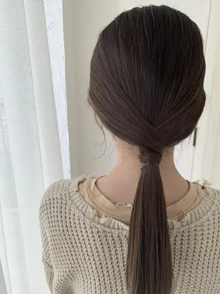 ロング カラー fio マナミのヘアスタイル