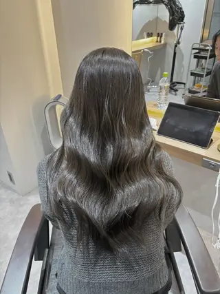 ロング カラー ハイトーン/アレンジ 🎀アオイ🎀のヘアスタイル