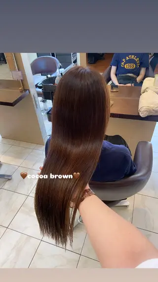 ロング 🎀透明感カラー 🐈ナズナのヘアスタイル