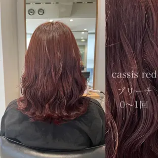 セミロング カラー stylist ◎RUKI.のヘアスタイル