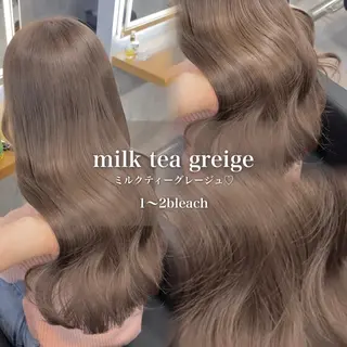 ロング カラー 淡色/ワンホンヘア 🤍MINORIのヘアスタイル