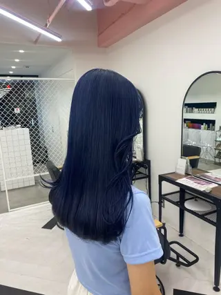 ロング カラー カラーモデル⚡️ REONのヘアスタイル