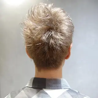 ショート カラー パーマ メンズ BellaDolce omotesando所属・SUZUKI KEISUKEのヘアスタイル