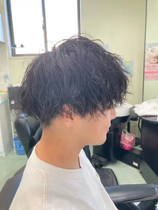 パーマ メンズ 佐々木 大輔のヘアスタイル