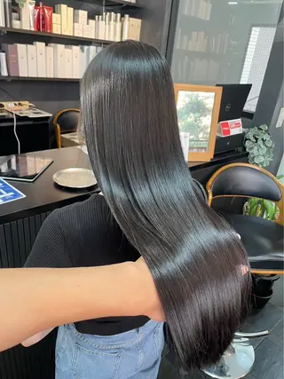 ロング 飯富 信二のヘアスタイル