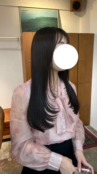 ロング ENIEN MAKE'S 立川所属・綾/ベージュカラー /パーマ🩰のヘアスタイル