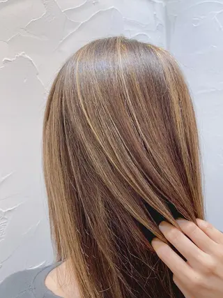 ロング カラー ♥️ルフ🐒 ミレイ♥️のヘアスタイル