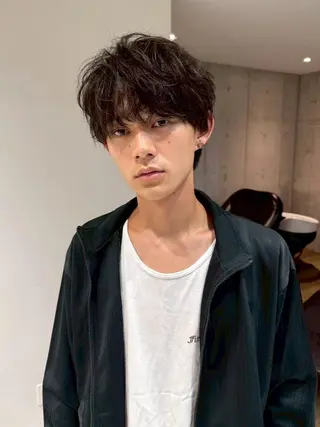 ショート 横浜/メンズ特化/ Farbe/田中颯斗のヘアスタイル