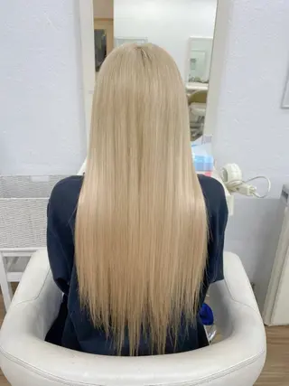 セミロング カラー GLOSS♡ ヤマガミコウジのヘアスタイル