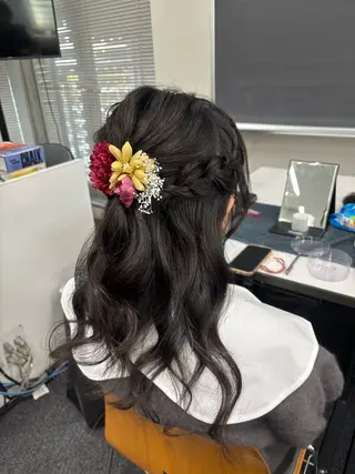 ヘアアレンジ SALOWIN銀座Suite店所属・渡邉 菜那のヘアスタイル