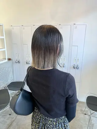 ミディアム カラー 近藤 千裕のヘアスタイル