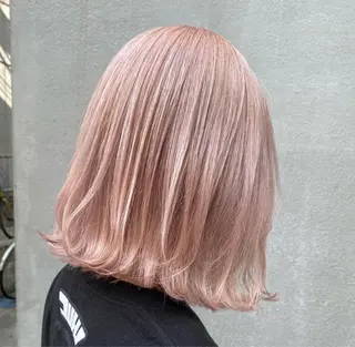 カラー ブリーチカラー×艶 🍨mihoのヘアスタイル