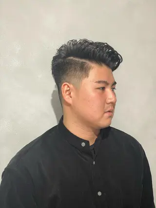 ショート メンズ 髪質改善/縮毛矯正 レイヤー/松川匠のヘアスタイル