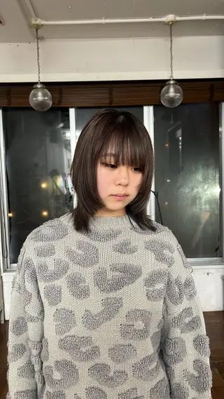 ミディアム cita所属・【CITA】 竹田 南生のヘアスタイル