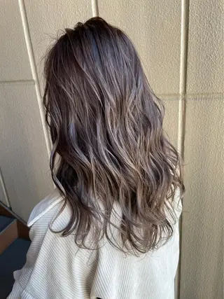 ロング カラー 銀座⚜️【脱白髪染め 美髪矯正】トグチのヘアスタイル