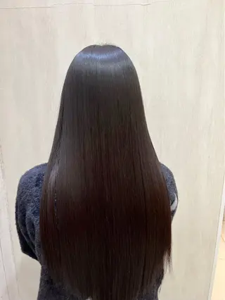 ロング こうき/前髪割れ癖 改善/カット/カラーのヘアスタイル