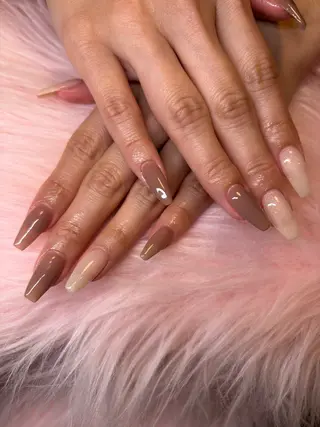 ネイル rukianail 新里のネイルデザイン