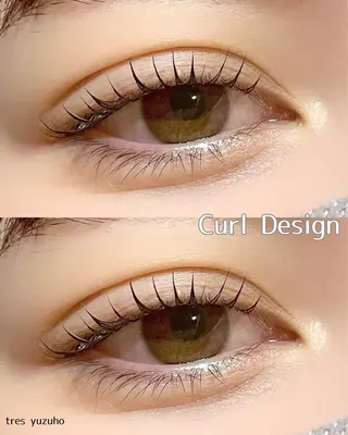 マツエク・マツパ tres Yuzuhoのマツエク・マツパデザイン