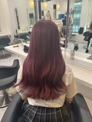 ロング カラー パーマ ヘアアレンジ メンズ キッズ 🩰トレンド垢抜け ヘアUNITED🩰のヘアスタイル