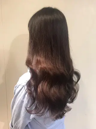 ロング カラー knock【ノック】所属・烏丸韓国ヘア🇰🇷 ayaka🎀のヘアスタイル