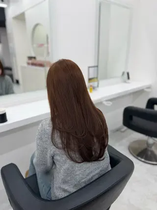 ロング カラー 🤍レイヤー/顔周り /hirari🤍のヘアスタイル