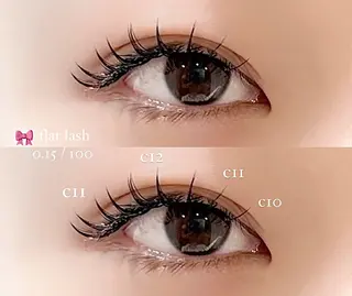 マツエク・マツパ Rien Lash mia🎀のマツエク・マツパデザイン