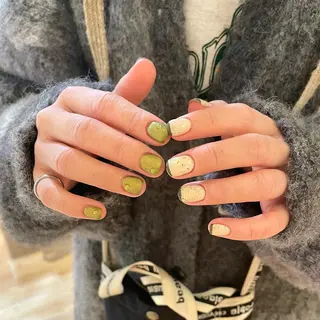 ネイル 新井 ひなののネイルデザイン