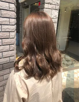 ミディアム La fith hair rond 立川店所属・kyosuke 透明感カラーのヘアスタイル