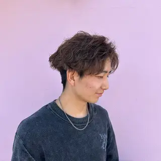 ショート カラー メンズ 柔らかいcolor ￤韓国￤🩰マユ🩰のヘアスタイル