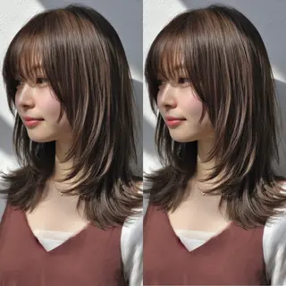 ミディアム TELA HAIR 稲毛店【テーラヘアー】所属・✨レイヤーカット✨ メンズパーマ沼尾隆一のヘアスタイル