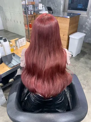 ロング IS所属・横浜美容室/透明感 カラー/レイヤーのヘアスタイル