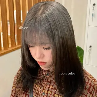 セミロング カラー hair room nico所属・山口美容室/ nico/shionのヘアスタイル