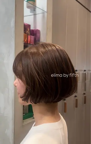 ショート しずく🤍🧸 / fifthパーマのヘアスタイル