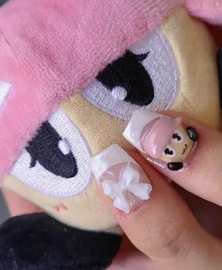 ネイル 3dパーツ/流行り 👧shushu❤️のネイルデザイン