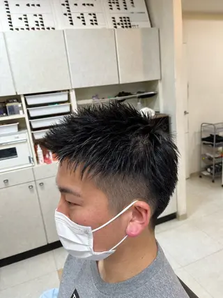 ショート メンズ COIFFURE DOUX(コアフィールドゥ)所属・✂︎men's hair✂︎立石亮のヘアスタイル