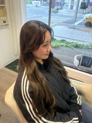 ロング カラー Rio /eMu☆･:*のヘアスタイル