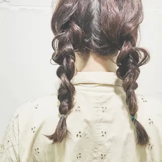 ミディアム セミロング ヘアアレンジ yuki hair所属・yuki watanabeのヘアスタイル