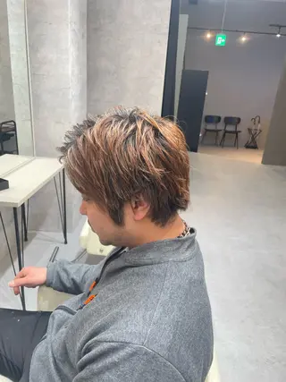 メンズ BLEACHi守口ジャガータウン店所属・ブリーチ守口 rikiyanのヘアスタイル