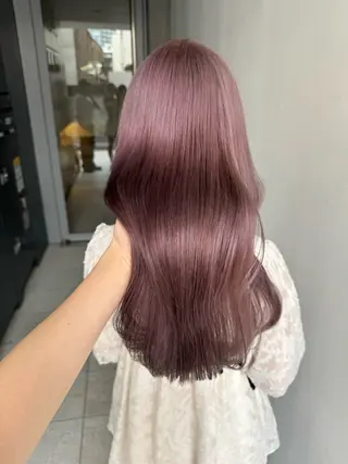 ロング カラー 🍓艶モテ暖色カラー 🎀mayu🍓のヘアスタイル