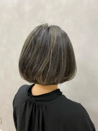 ミディアム カラー 【髪質改善　艶髪】 布川　莉穂のヘアスタイル