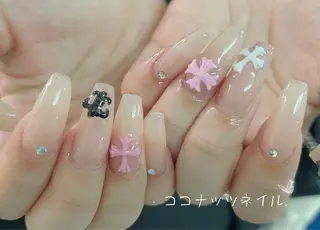ネイル 神田 ココナッツのネイルデザイン