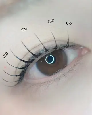 マツエク・マツパ sii. eyelash/eyebrow所属・sii. eyelashのマツエク・マツパデザイン